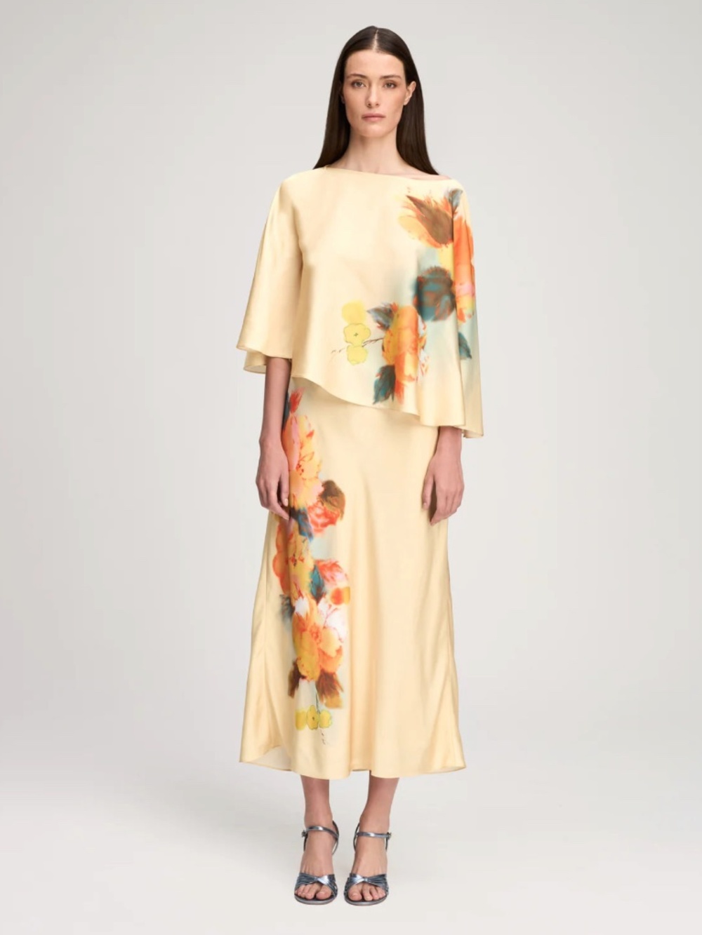Watercolor Floral Carole Top